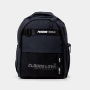 Morral Back Pack de 43.2 cm fashion azul
