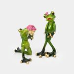 set-figura-ranas-enamoradas-con-flores-15-cm-7701016710909