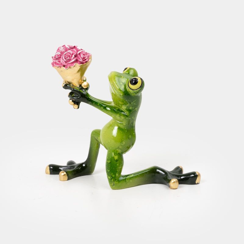 set-figura-ranas-enamoradas-con-flores-15-cm-5-7701016710909