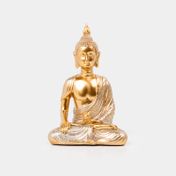 Figura de 20 cm Buda sentado escarchado