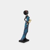 Figura de 30 cm mujer con maracas