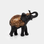 Figura de 13 cm elefante con manta