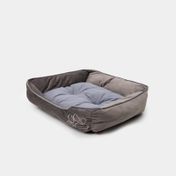 Cama para mascotas de 60 x 49 cm gris