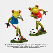 Figura de 13.5 cm rana futbolista (surtido)