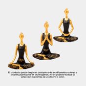 Figura postura yoga (surtido)