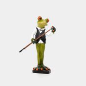 Figura de 17 cm rana billarista