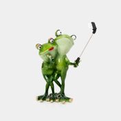 Figura de 18 cm pareja de ranas