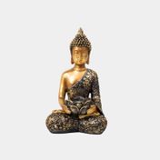 Figura de 30 cm Buda sentado con portavela