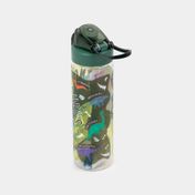 Botella de 700 ml dinosaurios con stickers y bolígrafo