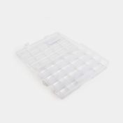 Caja organizadora de 4.5 x 27 cm transparente