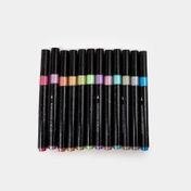 Marcadores acrílicos x 12 unidades colores metalizados