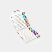 Marcadores x 24 unidades colores metalizados