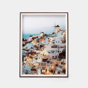 Cuadro canvas de 30 x 40 cm Santorini
