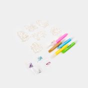 Kit de colgantes diy dinosaurios 18 piezas