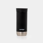 Termo de 473 ml hurón negro con plateado