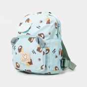 Morral Back Pack de 27.5 cm osos, verde