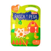Rasca y pega: Naturaleza (Bilingüe)