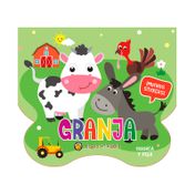 Granja crea arte. Colorea y pega