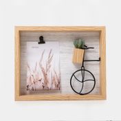 Portarretrato con clip bicicleta