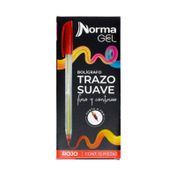 Bolígrafo de gel 0.7 mm x 12 unidades rojo