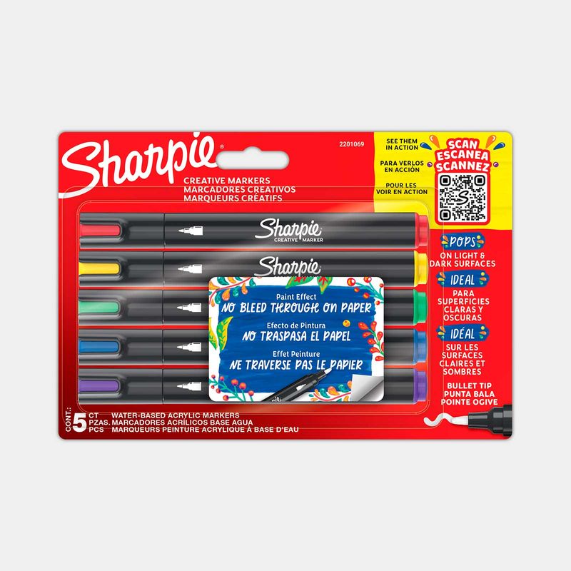 marcador-acrilico-sharpie-punta-bala-x-5-unidades-3026982010698