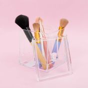 Organizador cuadrado con tapa de 11 x 11 cm