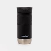 Termo de 473 ml Byron negro con plateado