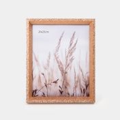 Portarretrato de 20 x 25 cm MDF escarchado oro rosa