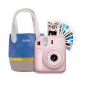 Kit de cámara Fujifilm Instax Mini 12 Summer Time, rosado