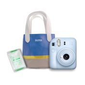 kit cámara Instax Fujifilm Mini 12 summer time, azul