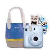 kit cámara Instax Fujifilm Mini 12 summer time, azul