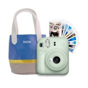Kit de cámara Fujifilm Instax Mini 12 Summer Time, verde