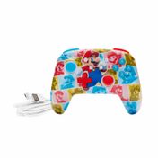 Control alámbrico Mario Hero para Nintendo Switch