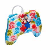 Control alámbrico Mario Hero para Nintendo Switch
