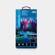Cinta de luz led multicolor x 2 metros con control