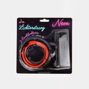 Cinta de luz led flex x 2 metros, naranja neón