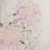Cuadro canvas de 80 x 60 cm flores con relieve