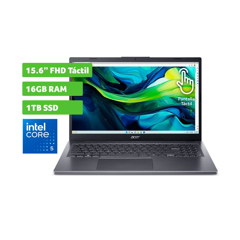 Ordinateur portable de jeu Acer Nitro V, écran 15,6 Niger