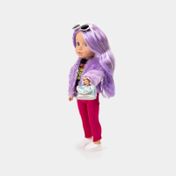 Muñeca de 38 cm Fashion con chaqueta y accesorios