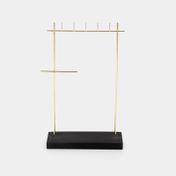 Exhibidor para joyas con base negra de 31 cm