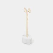 Exhibidor para joyas con base redonda de 27 cm