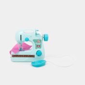 Maquina de coser infantil con luz, verde menta