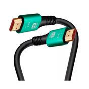 Cable HDMI premium 8K de 1.5 m, negro con verde