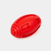 Pelota ovalada de 18.5 cm para perro, rojo