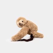 Morral de 35 cm oso perezoso café