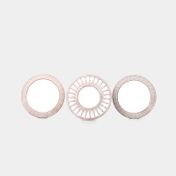 Set de espejos de pared circulares x 3 unidades