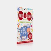 Libro con stickers de animales de la granja - Mi primer punto a punto