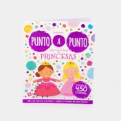 Libro con stickers de princesas - Mi primer punto a punto
