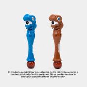 Lanzador de burbujas dino con luz y sonido (surtido)