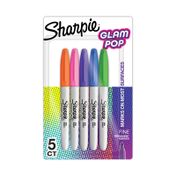 Marcador Sharpie Glam Pop x 5 unidades